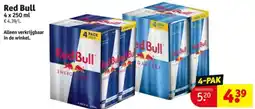Kruidvat Red Bull aanbieding