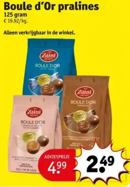 Kruidvat Boule d'Or pralines aanbieding