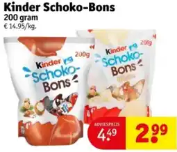 Kruidvat Kinder Schoko-Bons aanbieding