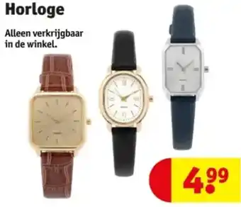 Kruidvat Horloge aanbieding