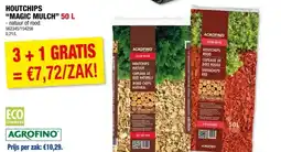 Hubo Agrofino Color Decor houtchips 10-40 mm 50l rood aanbieding