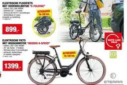 Hubo Eterra Meddio 9sp elektrische fiets middenmotor edelstaal aanbieding