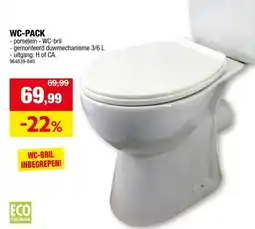 Hubo WC-pack CA aanbieding