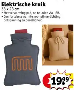 Kruidvat Elektrische kruik aanbieding