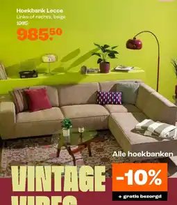 Kwantum Hoekbank Lecce aanbieding