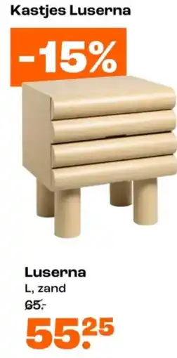 Kwantum Kastjes Luserna aanbieding