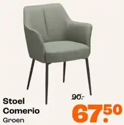 Kwantum Stoel Comerio Groen aanbieding