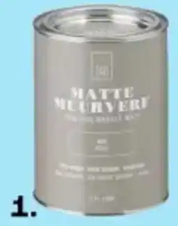 Kwantum Muurverf mat Klei aanbieding