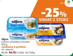 Comarkt Alpro smeren of bakken & braden aanbieding