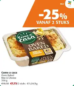 Comarkt Come a casa Oven Baked Mac & Cheese aanbieding