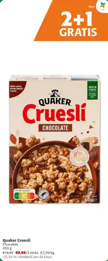 Comarkt Quaker Cruesli Chocolate aanbieding