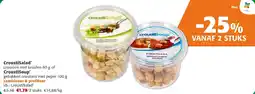 Comarkt CroustiSalad' croutons met kruiden of CroustiSoup' gebakken croutons met peper aanbieding