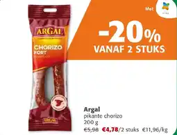 Comarkt Argal pikante chorizo aanbieding