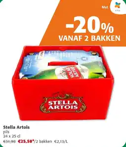 Comarkt Stella Artois pils aanbieding