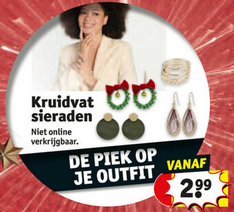 Kruidvat Kruidvat sieraden aanbieding