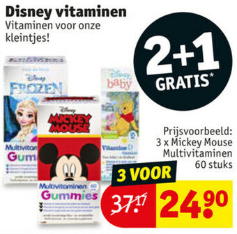 Kruidvat Disney vitaminen aanbieding
