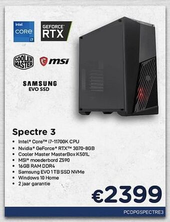 CompuDeals Pointer systems spectre 3 aanbieding