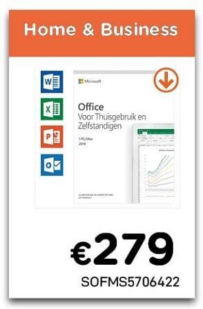 CompuDeals Office home + business aanbieding