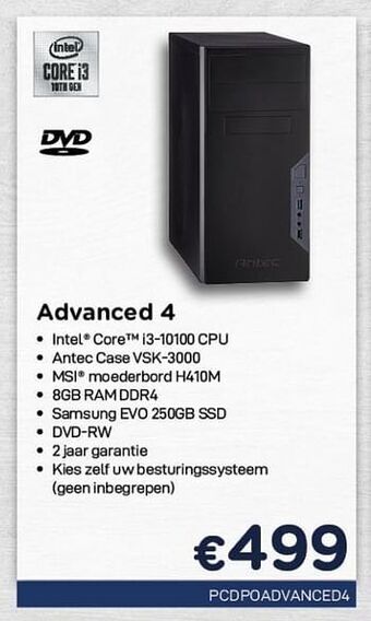 CompuDeals Pointer systems advanced 4 aanbieding