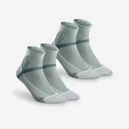 Decathlon Wandelsokken Hike 500 mid mintgroen 2 paar aanbieding