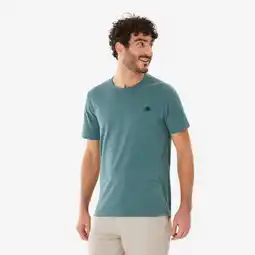 Decathlon WANDEL T-SHIRT VOOR HEREN NH100 BLAUW aanbieding