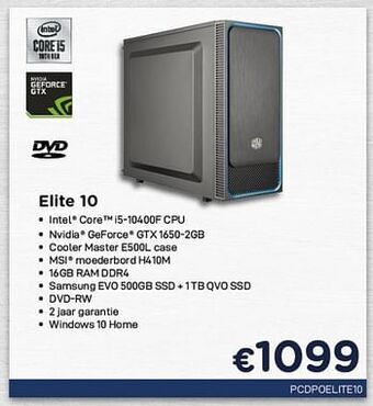 CompuDeals Pointer systems elite 10 aanbieding