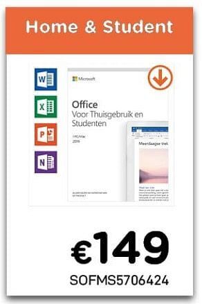 CompuDeals Office home + student aanbieding