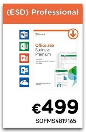 CompuDeals Office 365 esd professional aanbieding