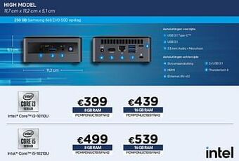 CompuDeals Pointer systems high model 8gb ram aanbieding