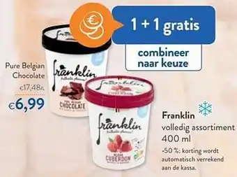 OKay Franklin pure belgian chocolate aanbieding