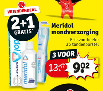 Kruidvat Meridol mondverzorging aanbieding