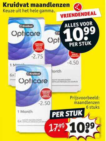 Kruidvat Kruidvat maandlenzen aanbieding