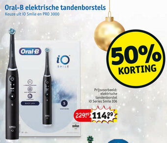 Kruidvat Oral-B elektrische tandenborstels aanbieding