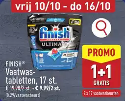 ALDI Finish Vaatwastabletten aanbieding