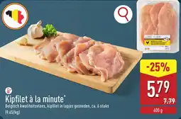 ALDI Kipfilet à la minute aanbieding