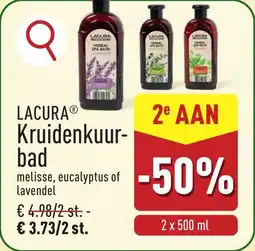 ALDI Lacura Kruidenkuurbad aanbieding