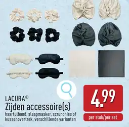 ALDI Lacura Zijden accessoires aanbieding