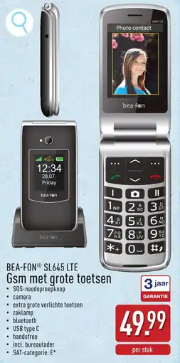 ALDI BEA-FON SL645 LTE Gsm met grote toetsen aanbieding