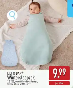 ALDI LILY & DAN Winterslaapzak aanbieding