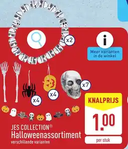ALDI Jes collection Halloweenassortiment aanbieding