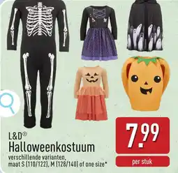 ALDI L&D Halloweenkostuum aanbieding