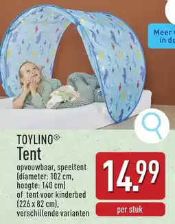 ALDI TOYLINO Tent aanbieding