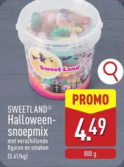 ALDI Sweetland Halloween Snoepmix aanbieding