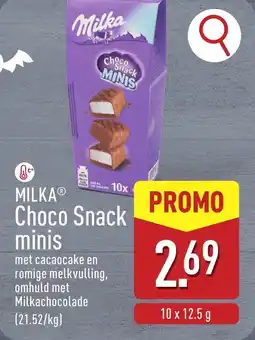 ALDI Milka Choco Snack minis aanbieding