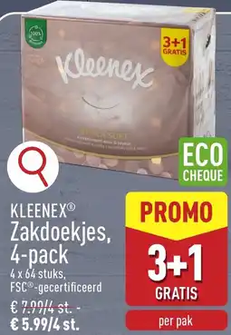 ALDI Kleenex Zakdoekjes aanbieding