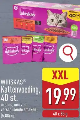 ALDI Whiskas Kattenvoeding aanbieding