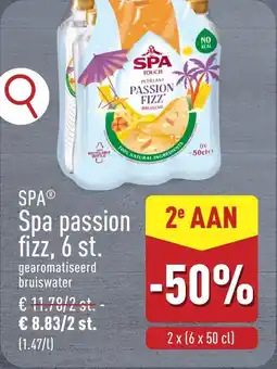 ALDI Spa passion fizz aanbieding