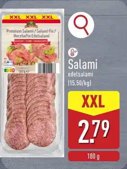 ALDI Salami aanbieding
