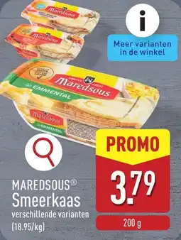 ALDI Maredsous Smeerkaas aanbieding