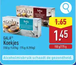 ALDI GALA Koekjes aanbieding